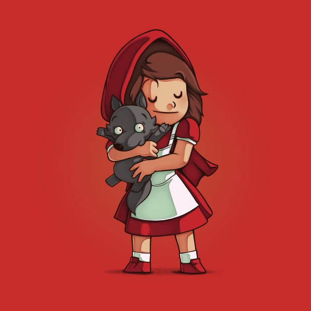 Little Red & Wolf by Naolito