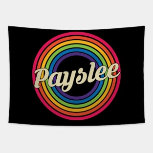 Payslee - Retro Rainbow Style Tapestry