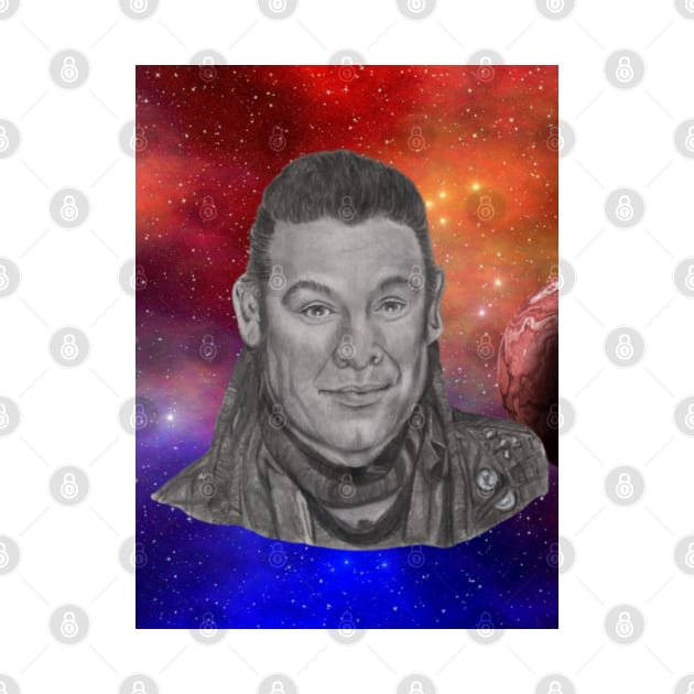 Dave Lister Red Dwarf by kazboart