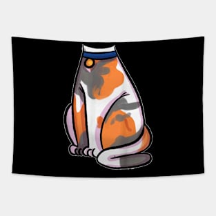 Calico Cat Costume    Halloween Cat Outfit Tapestry