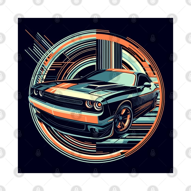 Car Dodge Challenger New by sapphire seaside studio