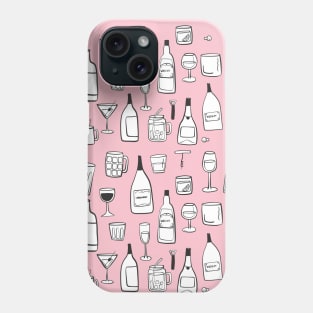 Beer and Wine Phone Case