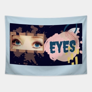 Eyes watching the world Tapestry