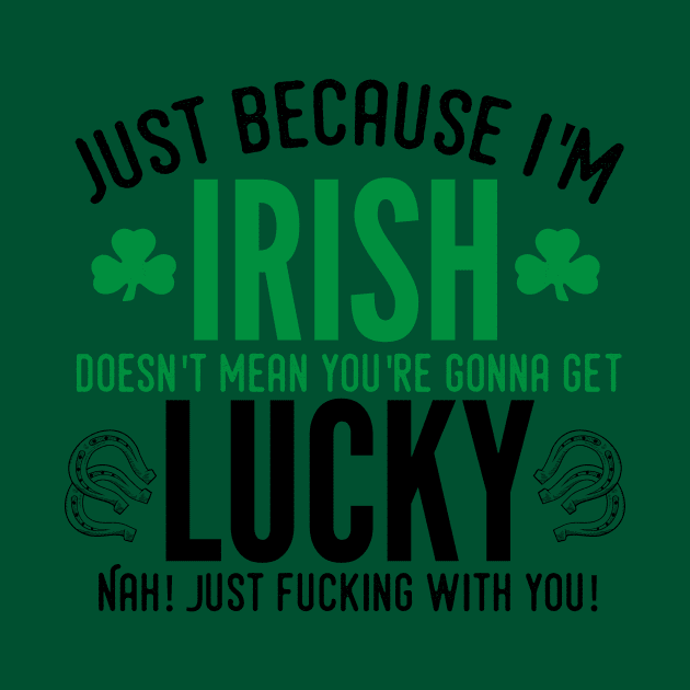 I'm Irish and You're Gonna Get Lucky by pa2rok