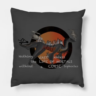 The Vast with Quote Pillow