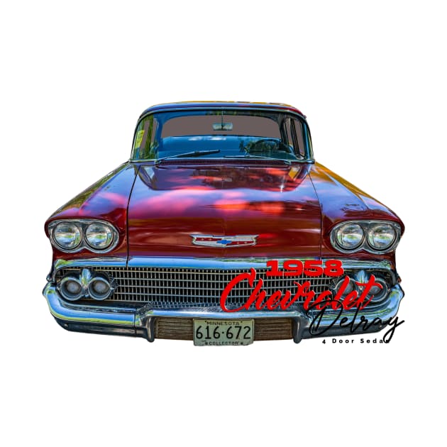 1958 Chevrolet Delray 4 Door Sedan by Gestalt Imagery