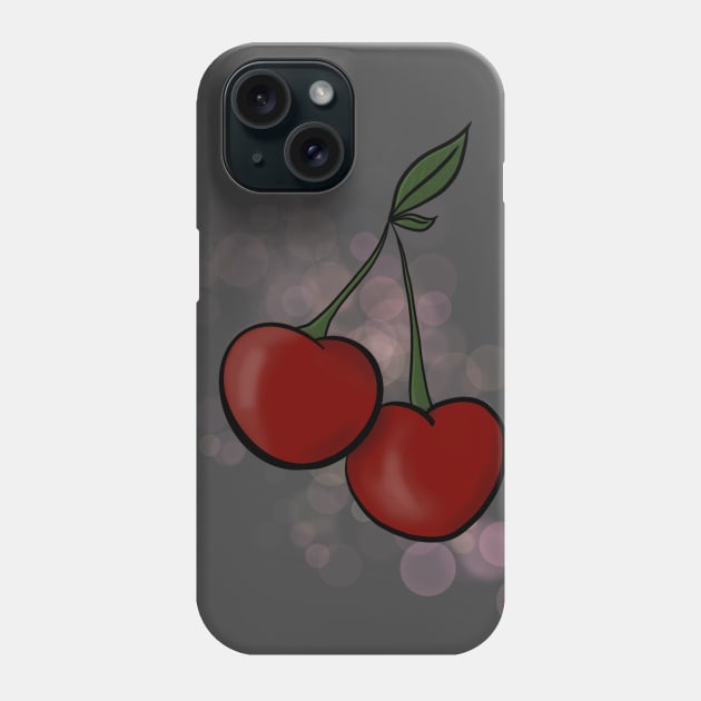 Cherries Phone Case by Bakos