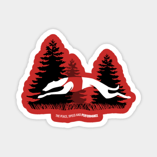 HANDLER T-SHIRT RED (LURE COURSING) Magnet