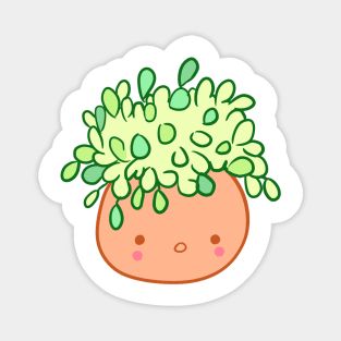 Cute little plant cartoon Magnet