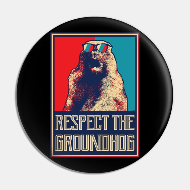 Respect The Groundhog Woodchuck Photo Ground Hog Day Pin by aneisha