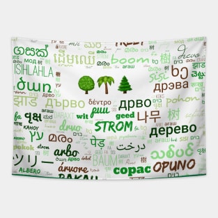 Trees Arbres #arbol all world langages Tapestry