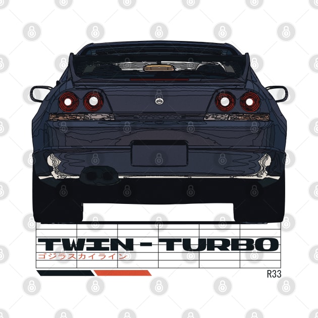 Twin-Turbo (Black R33) by Littl3Jinx