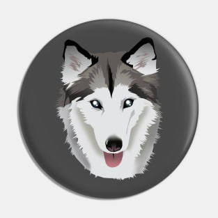 husky is my spirit dog Pin