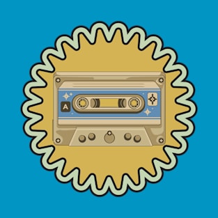 Vintage 80's Music Cassette T-Shirt