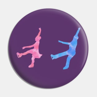 Figure skating (twizzles) Pin