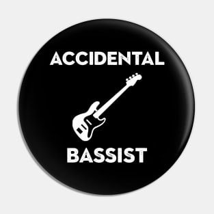 Accidental Bassist Pin