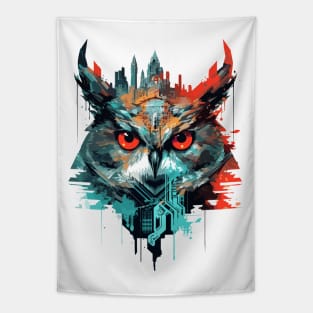 Owl Bird Animal Freedom World Wildlife Beauty Adventure Tapestry