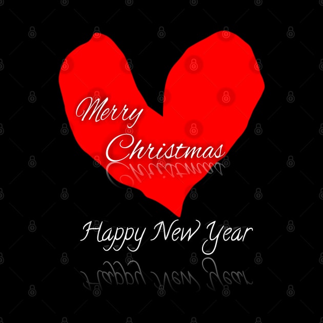 merry christmas happy new year by Ghani Store