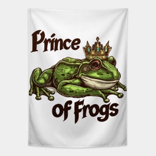 Prince Of Frogs Tapestry