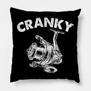 Cranky Fishing Reel Pillow