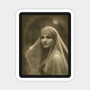 Vintage Lady 7 Magnet