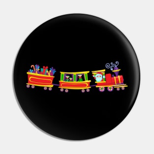 Christmas Train Pin