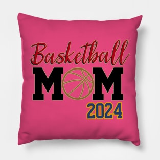 Basketball Mom 2024 Pillow