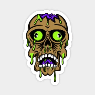 Radioactive Skull Magnet