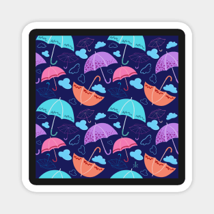 Umbrella Pattern Magnet