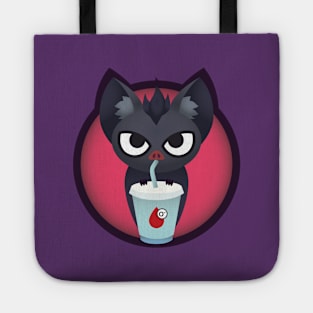 Bat Drinking Blood Tote