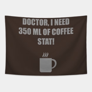 Coffee Stat Tapestry