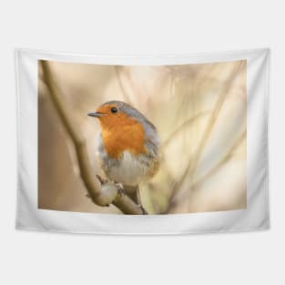 Wistful robin Tapestry