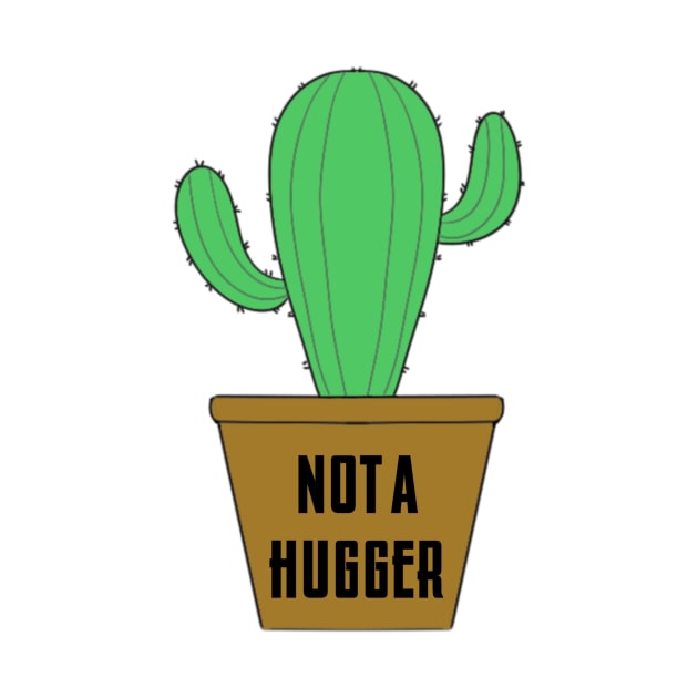 Not a hugger by KaisPrints