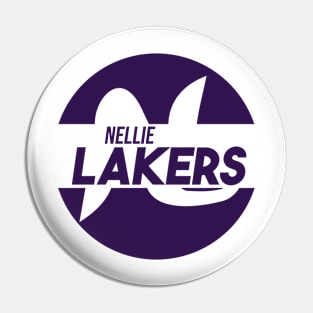 Name Thru Logo - Lakers 1 Pin