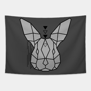 Geometric Rabbit Tapestry