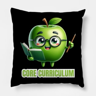 Apple Professor Educational Design Pillow