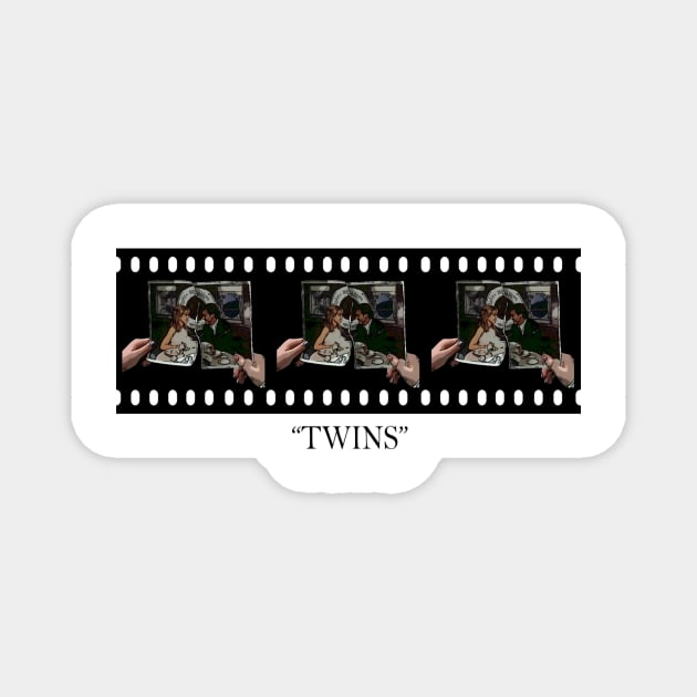 Twins Magnet by MelissaJoyCreative