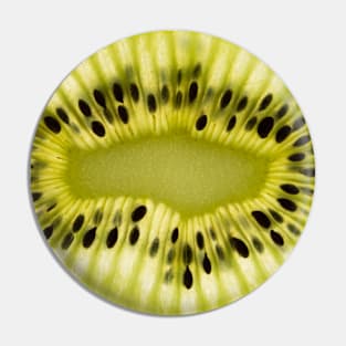 Delicious Kiwi summer fruit Pin