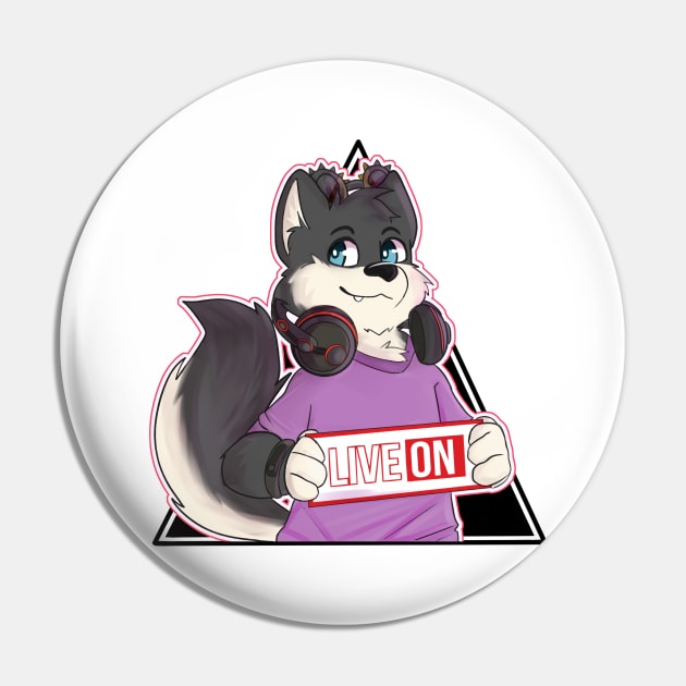 LiveON Pin by Sharkall