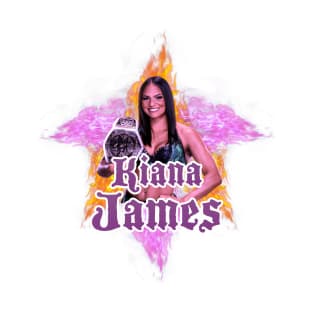 Kiana James // WWE FansArt T-Shirt