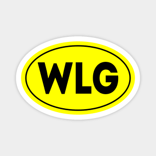 WLG Airport Code Wellington International Airport New Zealand Magnet