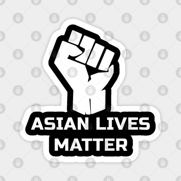 Asian Lives Matter Magnet by Aisiiyan