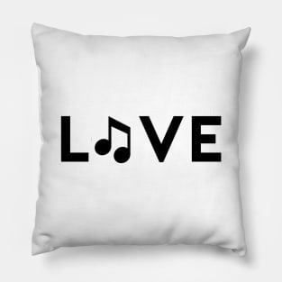 Music Love Pillow