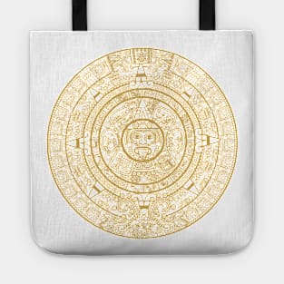 Creative Gold Aztec Emblem Gift Tote