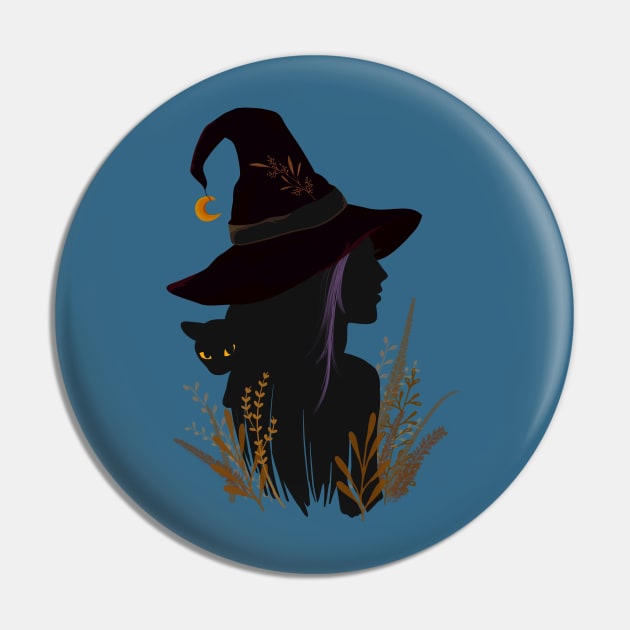 Samhain Summers End Celtic Harvest Festival Pin by LittleBunnySunshine