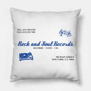 Rock and Soul Records Pillow