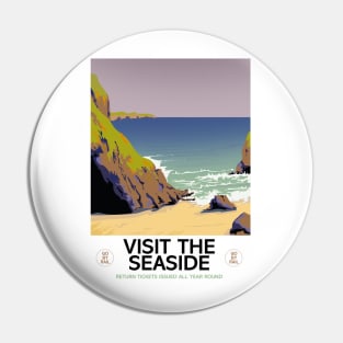 Visit the Seaside Pin