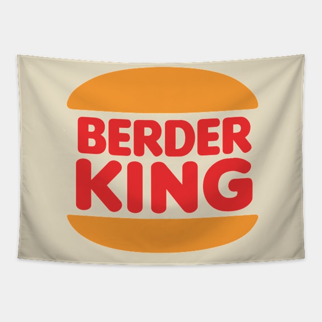 BERDER KING Classic Tapestry by RyanJGillDesigns