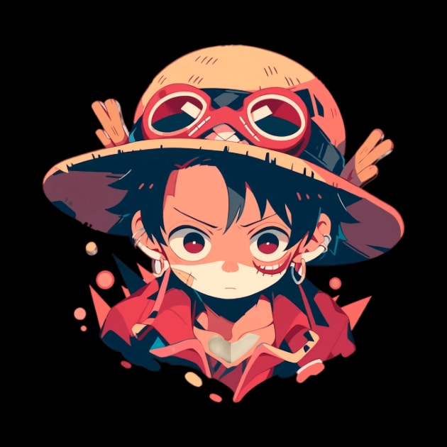 One Piece Luffy by chongmingnomi