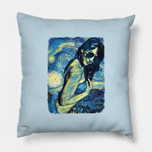 Beach Life Van Gogh Style Pillow